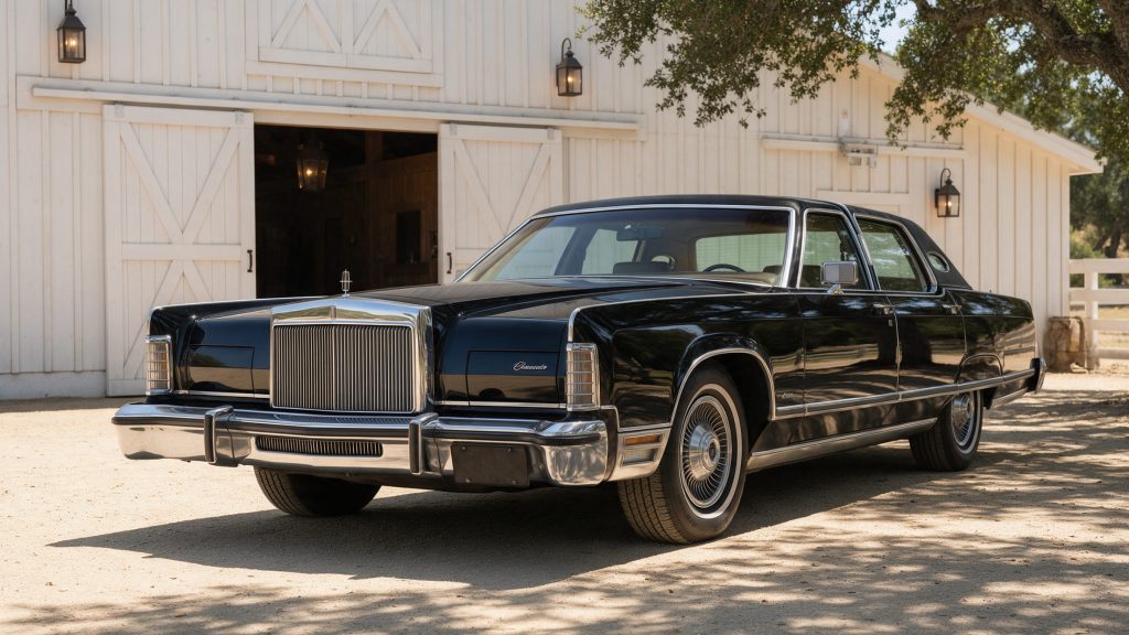 1978 Lincoln Continental at the ranch