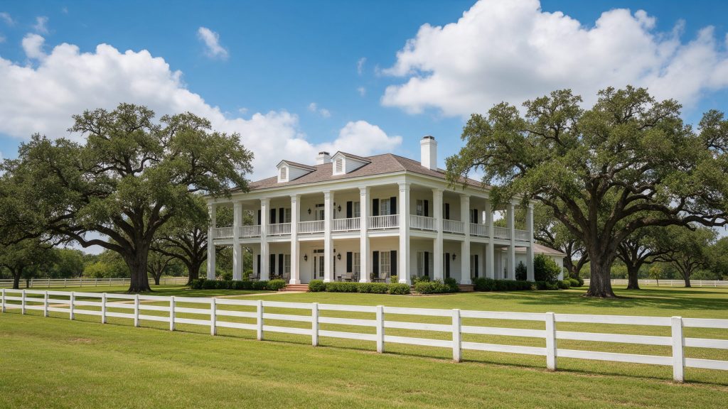 White ranch mansion, Southfork Ranch